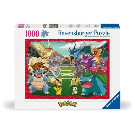 Puzzle 1000 pieces Pokémon l'affrontement, Adultes et enfants dés 14 ans, Puzzle de qualité supérieure, 12000628, Ravensburg