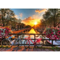 Puzzle 1000 pieces Vélos a Amsterdam, Adultes & enfants des 14 ans, P
