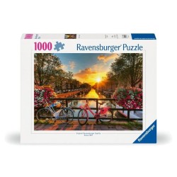 Puzzle 1000 pieces Vélos a Amsterdam, Adultes & enfants des 14 ans, P