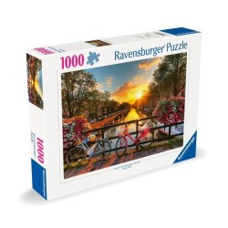 Puzzle 1000 pieces Vélos a Amsterdam, Adultes & enfants des 14 ans, P