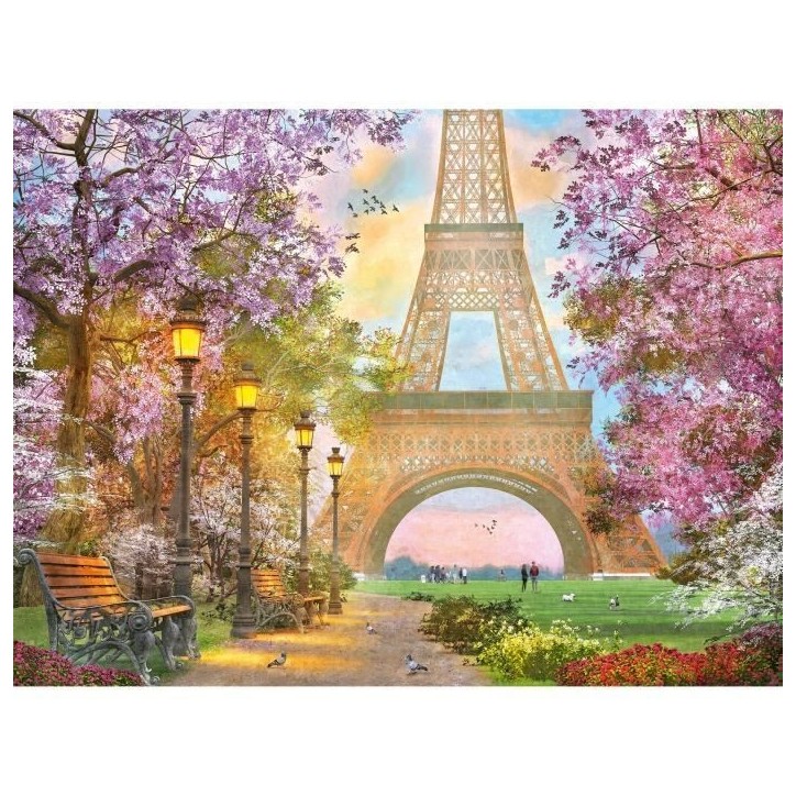 Puzzle 1500 pieces Amour a Paris, Adultes & enfants des 14 ans, Puzzle de qualité supérieure 80x60cm, 12000694, Ravensburger Puzzle 1500 pieces Amour a Paris, Adultes & enfants des 14 ans, Puzzle de qualité supérieure 80x60cm, 12000694, Ravensburger