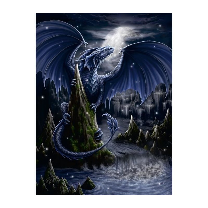 Puzzle 1500 pieces Le dragon bleu, Adultes & enfants Des 5 ans, 120007 Puzzle 1500 pieces Le dragon bleu, Adultes & enfants Des 5 ans, 120007