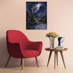 Puzzle 1500 pieces Le dragon bleu, Adultes & enfants Des 5 ans, 120007