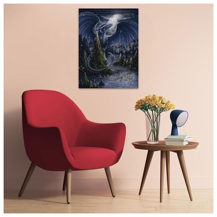 Puzzle 1500 pieces Le dragon bleu, Adultes & enfants Des 5 ans, 12000731, Ravensburger Puzzle 1500 pieces Le dragon bleu, Adultes & enfants Des 5 ans, 12000731, Ravensburger