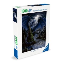Puzzle 1500 pieces Le dragon bleu, Adultes & enfants Des 5 ans, 120007