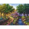 Puzzle 1500 pieces Cottage au bord de la riviere, Adultes & enfants de