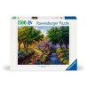 Puzzle 1500 pieces Cottage au bord de la riviere, Adultes & enfants de