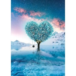 Nathan-Puzzle 1000 pieces-L'arbre des reves/Diego Hernandez-Adultes et