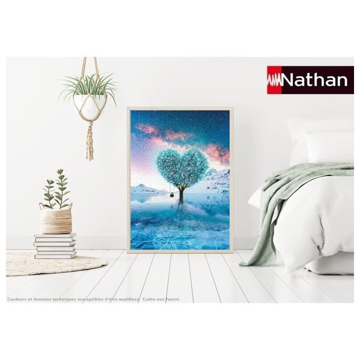 Nathan-Puzzle 1000 pieces-L'arbre des reves/Diego Hernandez-Adultes et enfants des 14 ans-Puzzle de qualité supérieure-1200090 Nathan-Puzzle 1000 pieces-L'arbre des reves/Diego Hernandez-Adultes et enfants des 14 ans-Puzzle de qualité supérieure-1200090