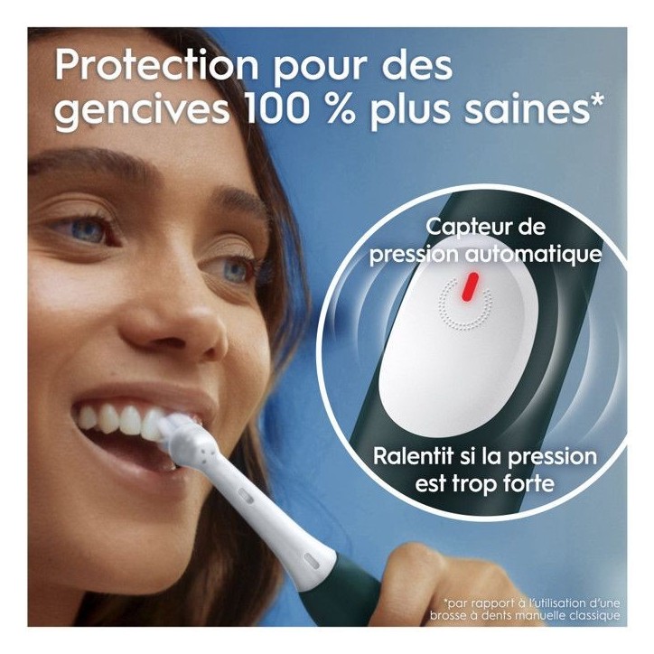 Brosse a dents électrique - ORAL-B - iO2 - Vert Foret - 3 modes de brossage - Minuteur 2 minutes Brosse a dents électrique - ORAL-B - iO2 - Vert Foret - 3 modes de brossage - Minuteur 2 minutes