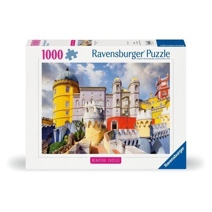 Puzzle 1000 pieces Palais national de Pena, Portugal, Collection Highlight, des 14 ans, Palais, 12001314, Ravensburger