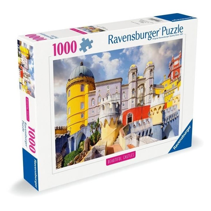Puzzle 1000 pieces Palais national de Pena, Portugal, Collection Highlight, des 14 ans, Palais, 12001314, Ravensburger