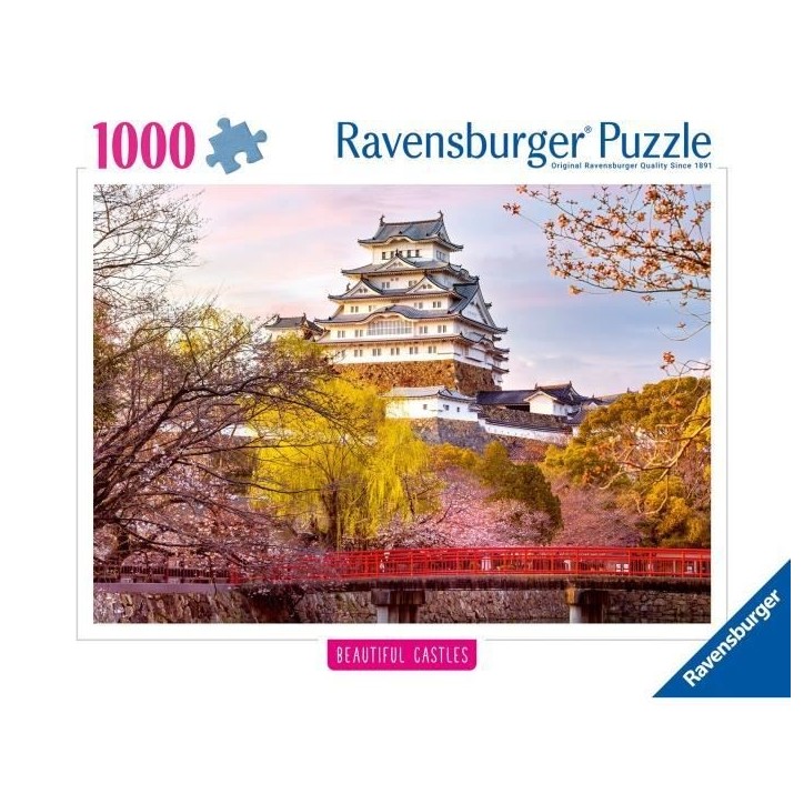 Puzzle 1000 pieces Château de Himeji, Japon, Collection Highlight, des 14 ans, Château, 12001316, Ravensburger Puzzle 1000 pieces Château de Himeji, Japon, Collection Highlight, des 14 ans, Château, 12001316, Ravensburger