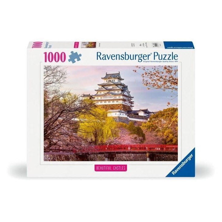 Puzzle 1000 pieces Château de Himeji, Japon, Collection Highlight, des 14 ans, Château, 12001316, Ravensburger Puzzle 1000 pieces Château de Himeji, Japon, Collection Highlight, des 14 ans, Château, 12001316, Ravensburger