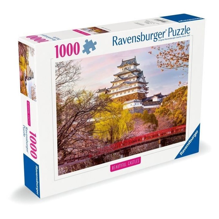 Puzzle 1000 pieces Château de Himeji, Japon, Collection Highlight, des 14 ans, Château, 12001316, Ravensburger Puzzle 1000 pieces Château de Himeji, Japon, Collection Highlight, des 14 ans, Château, 12001316, Ravensburger