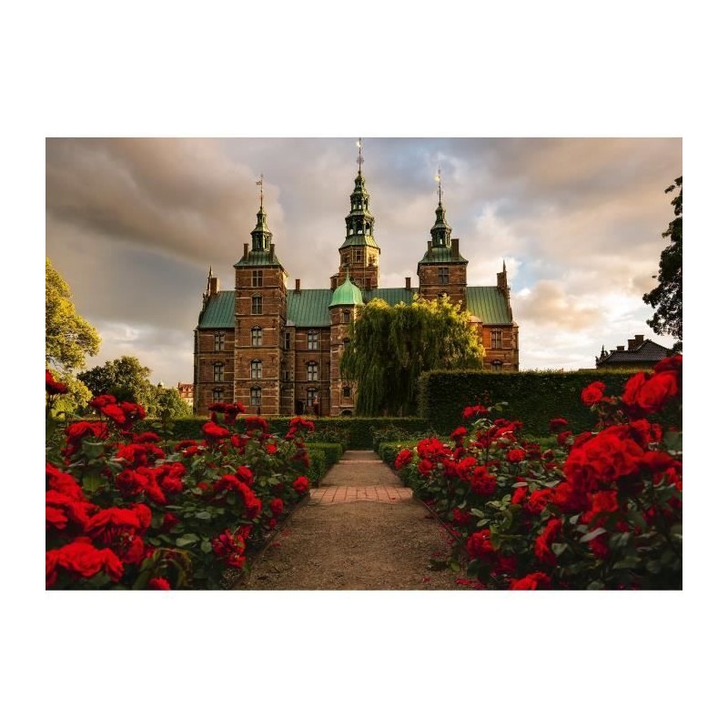 Puzzle 1000 pieces Château de Rosenborg, Danemark, Collection Highlig