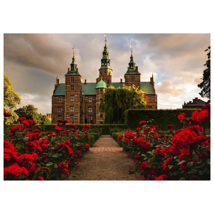 Puzzle 1000 pieces Château de Rosenborg, Danemark, Collection Highlight, des 14 ans, Château, 12001336, Ravensburger Puzzle 1000 pieces Château de Rosenborg, Danemark, Collection Highlight, des 14 ans, Château, 12001336, Ravensburger