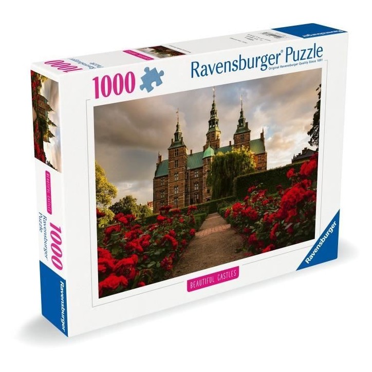 Puzzle 1000 pieces Château de Rosenborg, Danemark, Collection Highlight, des 14 ans, Château, 12001336, Ravensburger Puzzle 1000 pieces Château de Rosenborg, Danemark, Collection Highlight, des 14 ans, Château, 12001336, Ravensburger