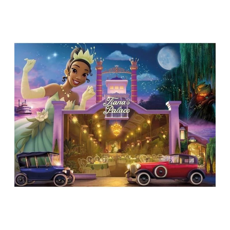 Puzzle 1000 pieces Tiana, Collection Disney Princesses, des 14 ans, Pu Puzzle 1000 pieces Tiana, Collection Disney Princesses, des 14 ans, Pu