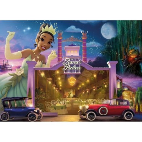 Puzzle 1000 pieces Tiana, Collection Disney Princesses, des 14 ans, Pu