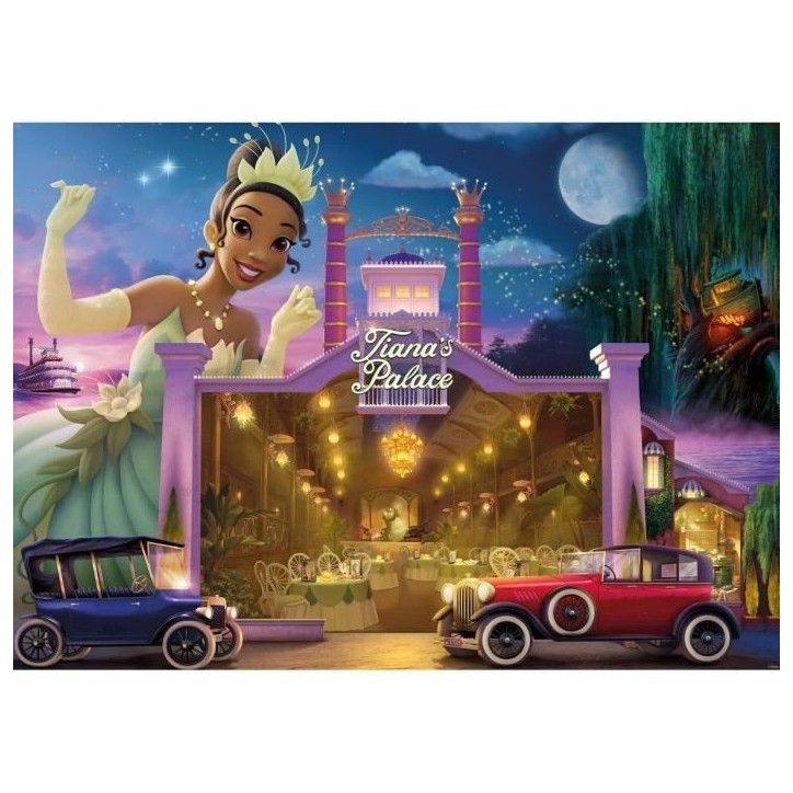 Puzzle 1000 pieces Tiana, Collection Disney Princesses, des 14 ans, Puzzle de qualité supérieure, Disney, 12001343, Ravensburg Puzzle 1000 pieces Tiana, Collection Disney Princesses, des 14 ans, Puzzle de qualité supérieure, Disney, 12001343, Ravensburg