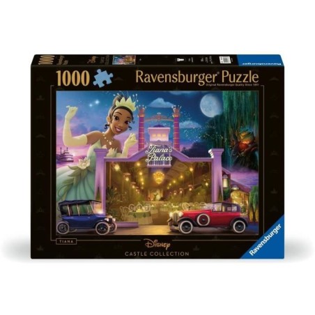 Puzzle 1000 pieces Tiana, Collection Disney Princesses, des 14 ans, Puzzle de qualité supérieure, Disney, 12001343, Ravensburg