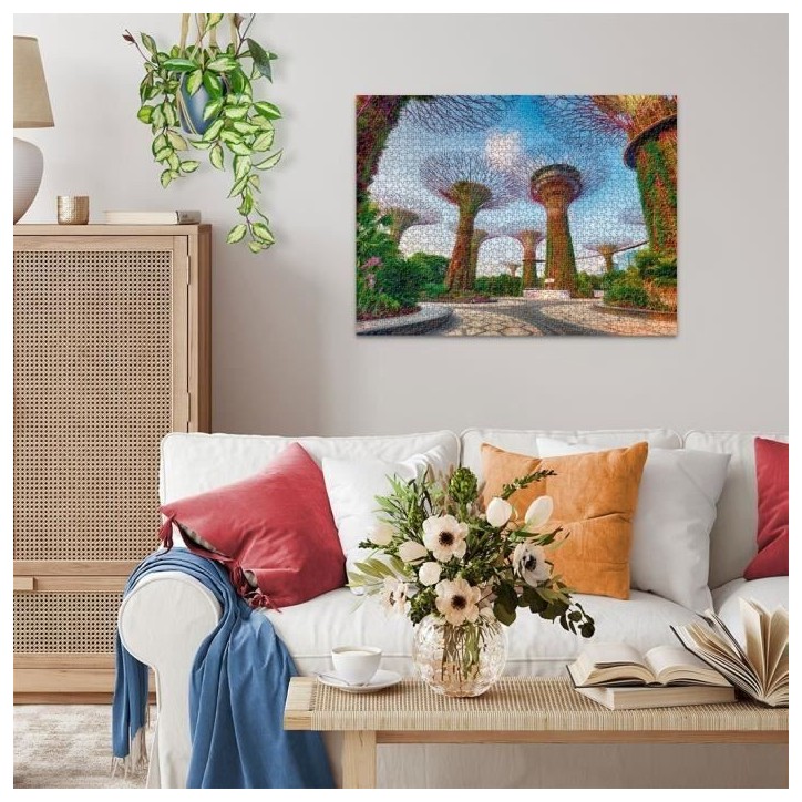 Puzzle 1500 pieces Jardin de la baie de Singapour, des 14 ans, Puzzle de qualité supérieure, Singapour, 12001396, Ravensburger Puzzle 1500 pieces Jardin de la baie de Singapour, des 14 ans, Puzzle de qualité supérieure, Singapour, 12001396, Ravensburger