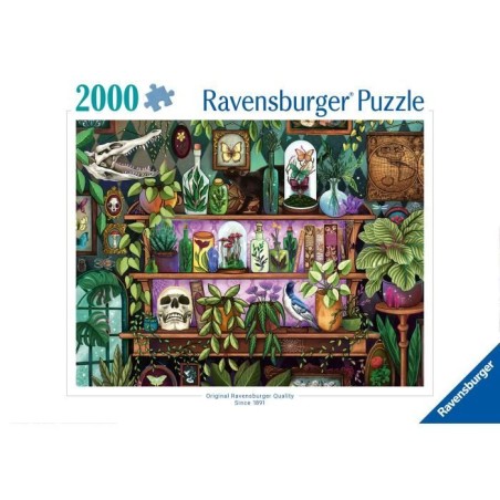 Puzzle 2000 pieces, Des 14 ans, Bibelots et objets de sorciere, Puzzle de qualité premium fabriqué en Europe, Plantes, 1200141