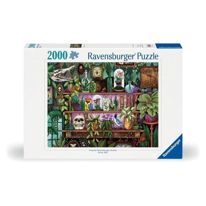 Puzzle 2000 pieces, Des 14 ans, Bibelots et objets de sorciere, Puzzle de qualité premium fabriqué en Europe, Plantes, 1200141 Puzzle 2000 pieces, Des 14 ans, Bibelots et objets de sorciere, Puzzle de qualité premium fabriqué en Europe, Plantes, 1200141