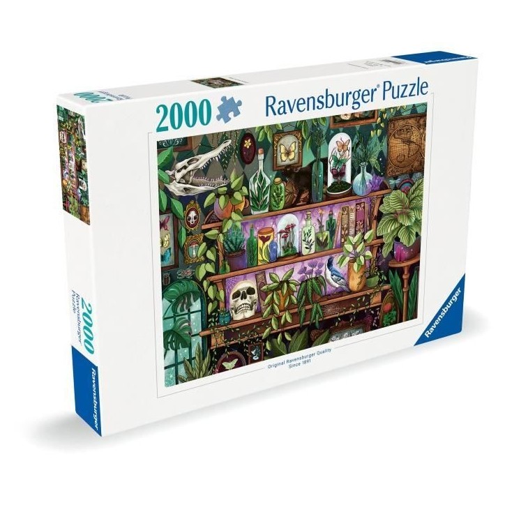 Puzzle 2000 pieces, Des 14 ans, Bibelots et objets de sorciere, Puzzle de qualité premium fabriqué en Europe, Plantes, 1200141 Puzzle 2000 pieces, Des 14 ans, Bibelots et objets de sorciere, Puzzle de qualité premium fabriqué en Europe, Plantes, 1200141