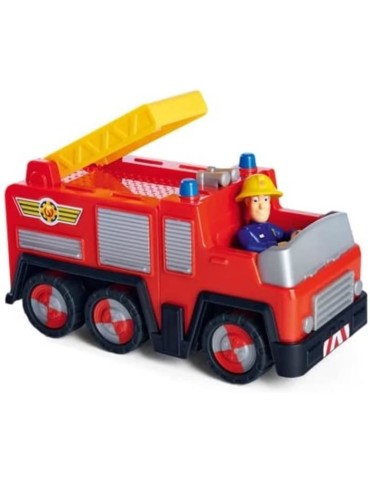 Mini véhicule Sam le Pompier - SILVERTORN - Camion Jupiter - Figurine articulée incluse - A partir de 3 ans