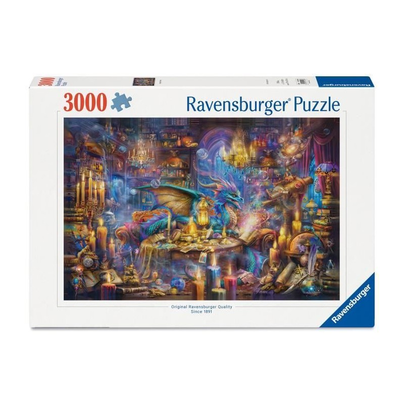 Puzzle 3000 p La bibliotheque des savoirs enchantés Puzzle 3000 p La bibliotheque des savoirs enchantés