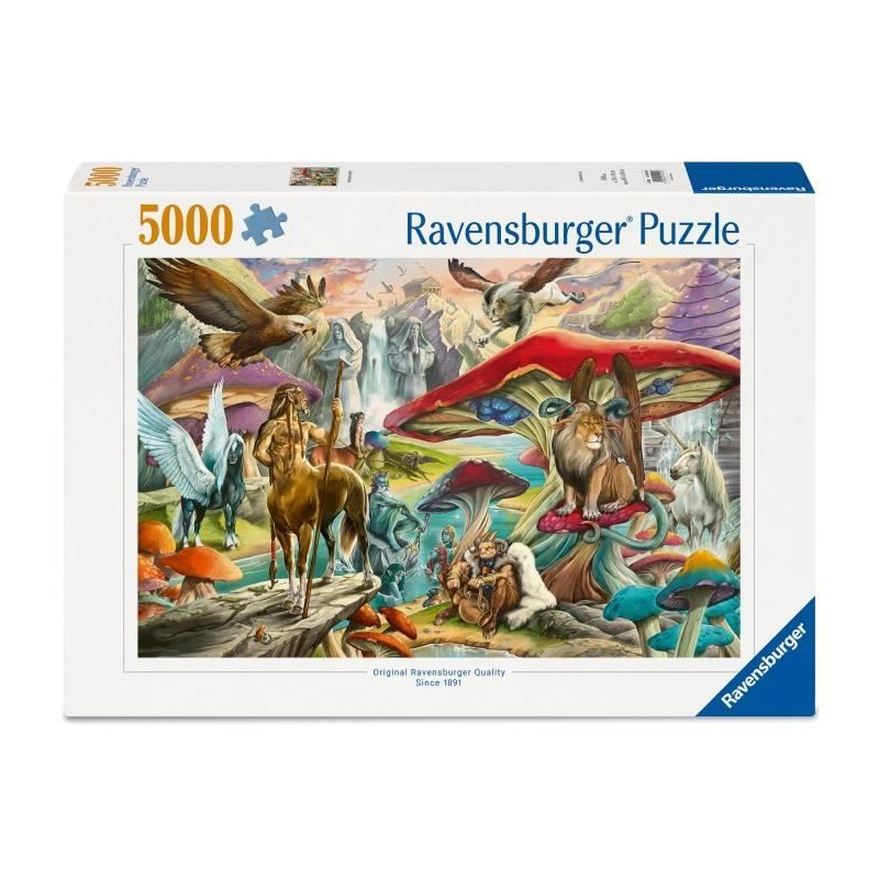 Puzzle 5000 p Les secrets de la foret Puzzle 5000 p Les secrets de la foret