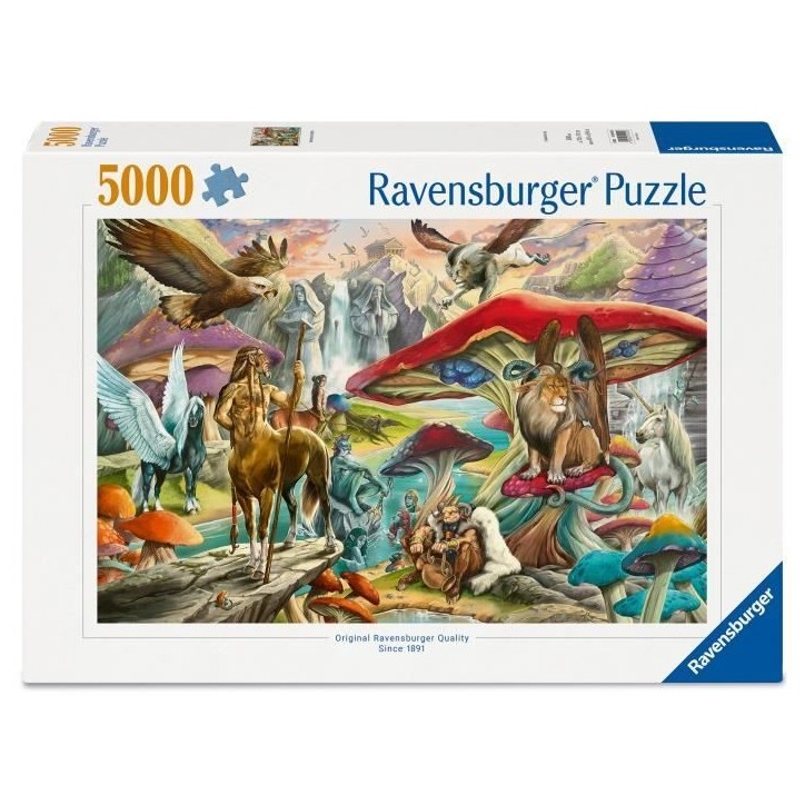 Puzzle 5000 p Les secrets de la foret