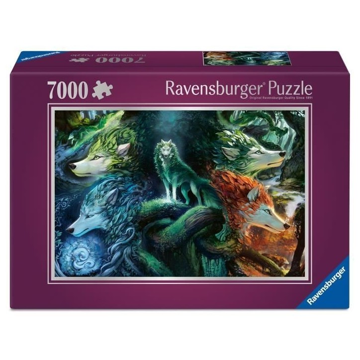 Puzzle 7000 p - Titre non définitif (loup)