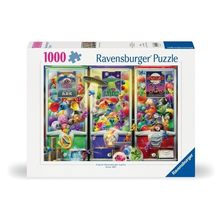 Puzzle 1000 pieces Animaux, aliens et ninjas, des 14 ans, Puzzle de qualité supérieure, Nombreux, 12001482, Ravensburger Puzzle 1000 pieces Animaux, aliens et ninjas, des 14 ans, Puzzle de qualité supérieure, Nombreux, 12001482, Ravensburger
