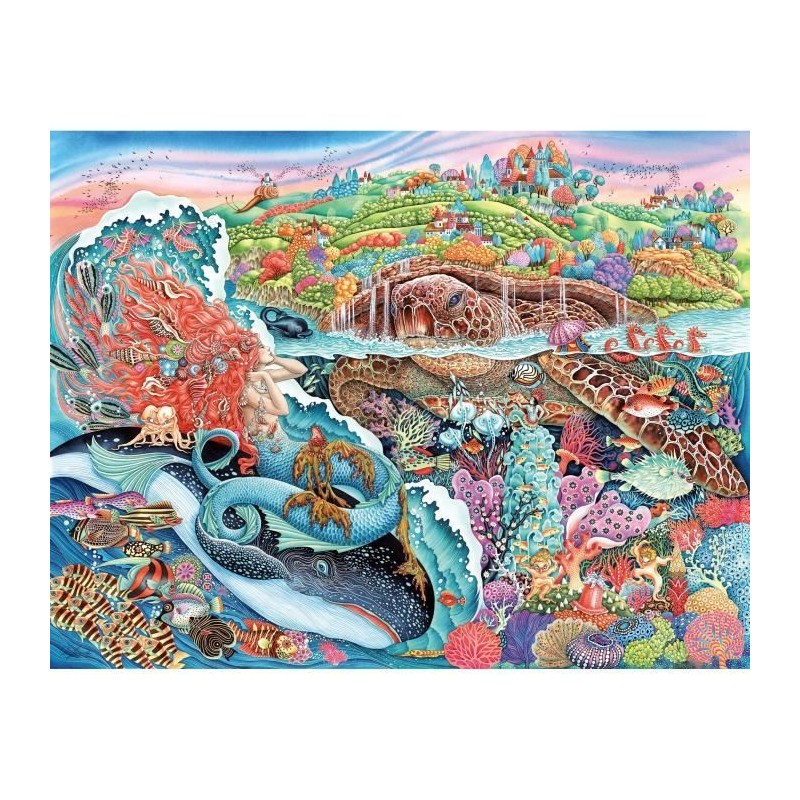 Puzzle 2000 pieces, Puzzle Adultes, Des 14 ans, Le mythe de Thalassa, Puzzle 2000 pieces, Puzzle Adultes, Des 14 ans, Le mythe de Thalassa,