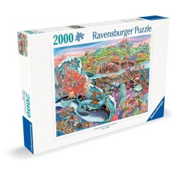Puzzle 2000 pieces, Puzzle Adultes, Des 14 ans, Le mythe de Thalassa,