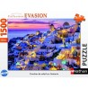 Puzzle 1500 pieces Coucher de soleil sur Santorin, Adultes et enfants