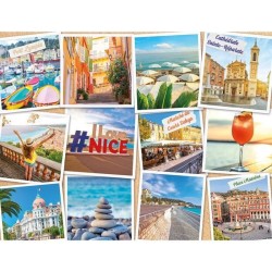 Puzzle 2000 pieces Nice, Côte d'Azur, Adultes et enfants des 14 ans,