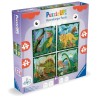 Puzzle Enfant, Puzzle UP!, Les dinosaures, des 4 ans, 12004003, Ravens