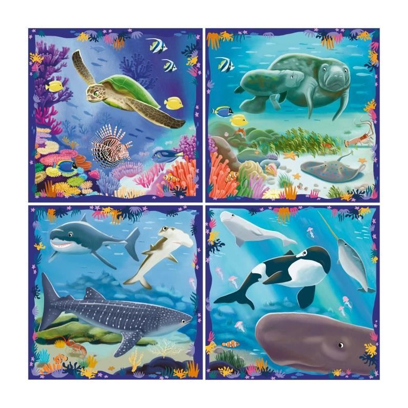 Puzzle Enfant, Puzzle UP!, Les animaux marins, des 5 ans, 12004004, Ra Puzzle Enfant, Puzzle UP!, Les animaux marins, des 5 ans, 12004004, Ra