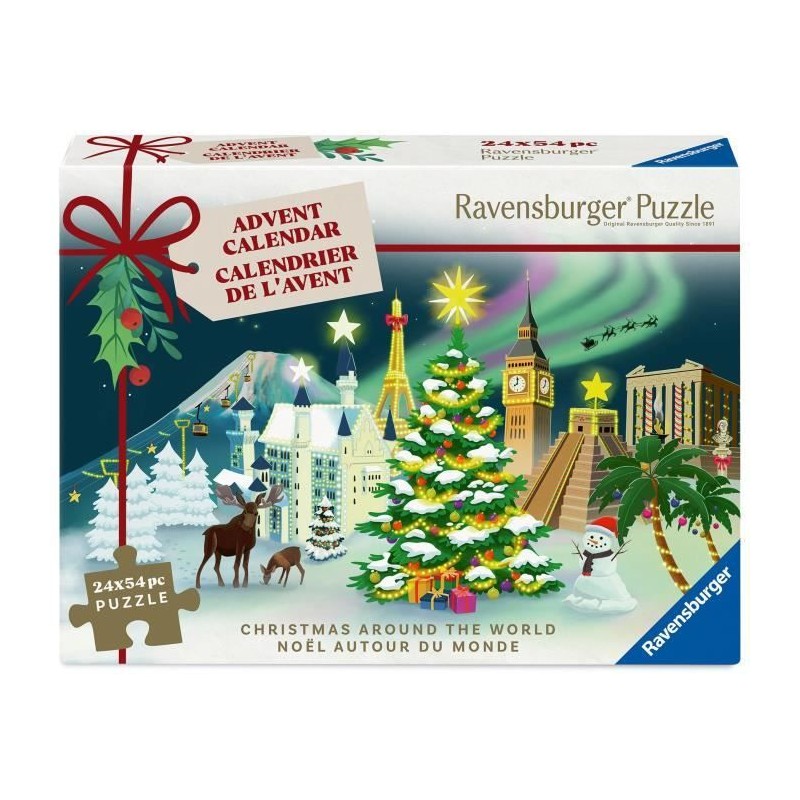 Calendrier de l'avent puzzle 2025