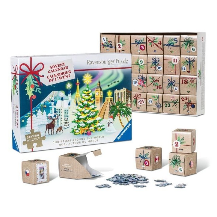 Calendrier de l'avent puzzle 2025