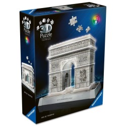 Puzzle 3D Iconics - Arc de Triomphe illuminé