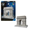 Puzzle 3D Iconics - Arc de Triomphe illuminé