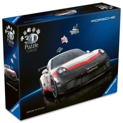Puzzle 3D Iconics - Porsche 911 GT3 Cup
