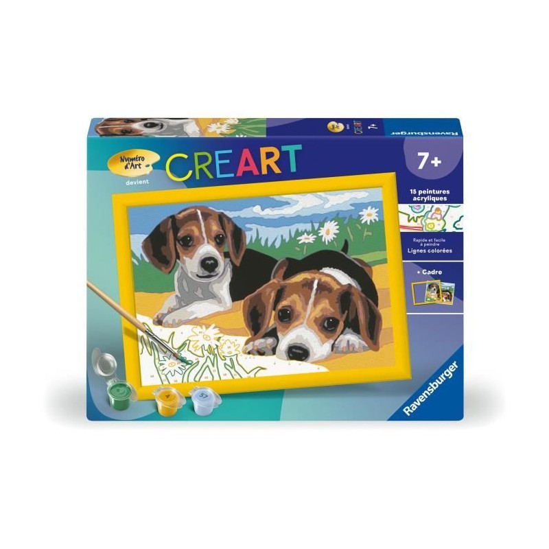 CreArt Kids 18x24cm Chiots Beagle CreArt Kids 18x24cm Chiots Beagle