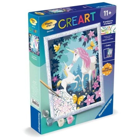 CreArt Kids 18x24cm Licornes magiques