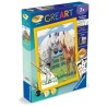 CreArt Kids 18x24cm Duo chevaux